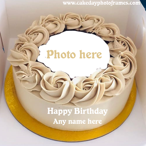 Happy Birthday Cake with Name & Photo editor | cakedayphotoframes