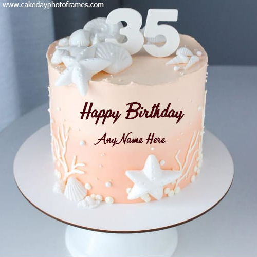35th birthday cake photos