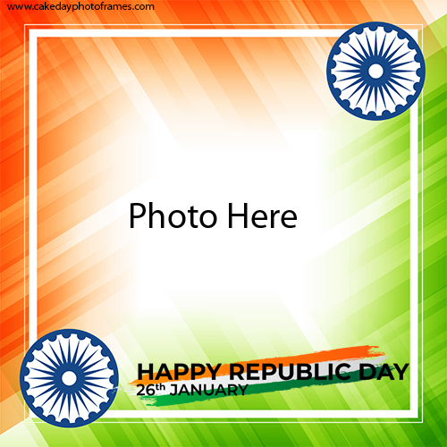 Celebrate Republic Day 2025 with Personalized Wishes and Photo Frames