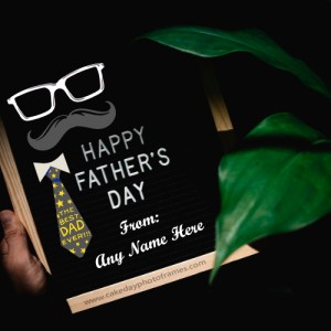 Make this Father's Day special with personalized card