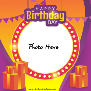 Make their birthday memorable with a personalized photo frame