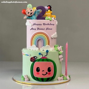 Unique Birthday Cake Photoframes for Your Childs 2nd Birthday