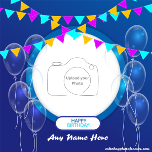 Adorable Birthday Greetings with Free Customizable Photo Frames