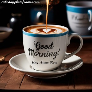 Custom Good Morning Wishes Cards with Names Free