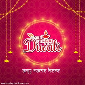 Free Edit Diwali 2024 Greetings Card with Name